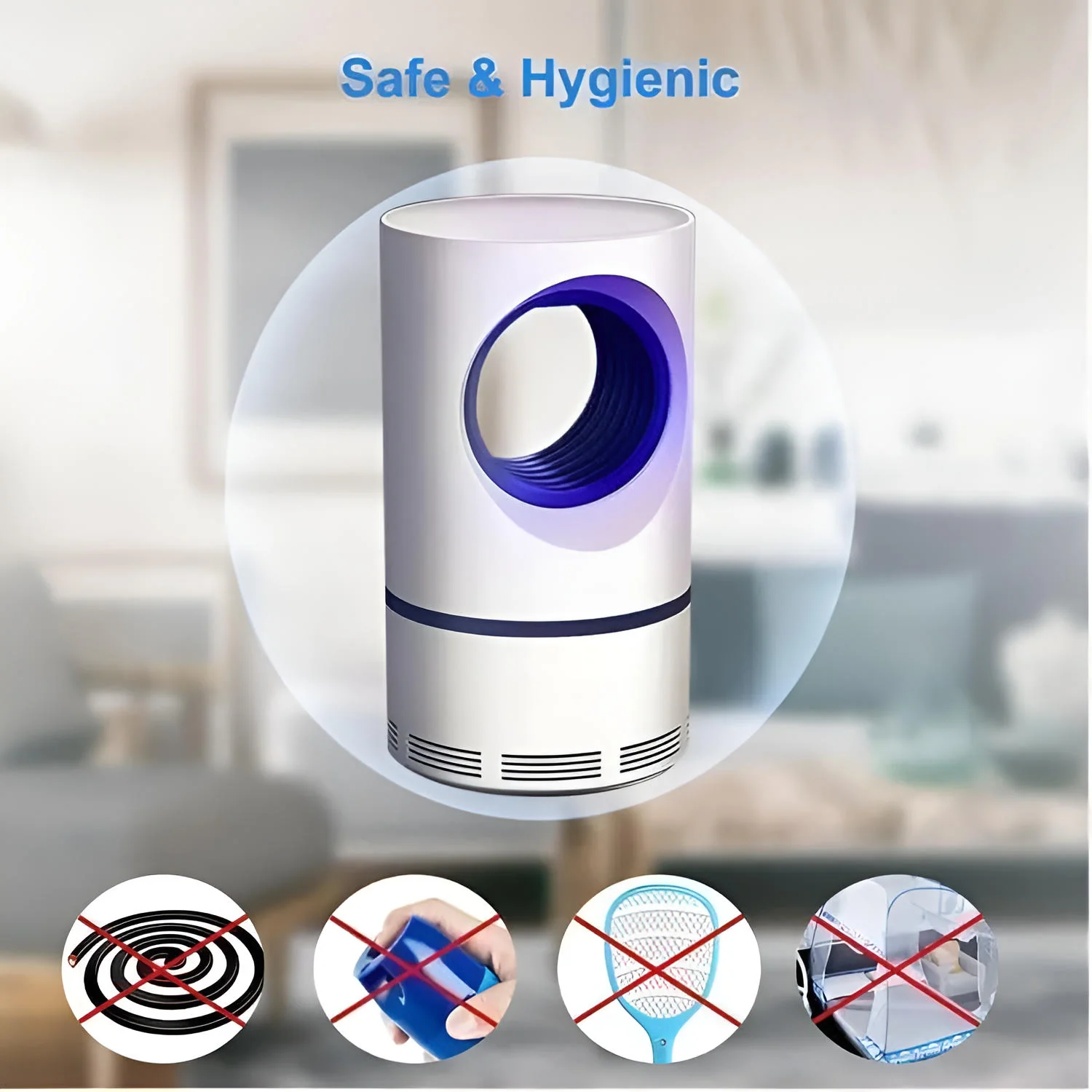 UV Light Insect Trap - Indoor/Outdoor Mosquito Fly Killer - Image 7