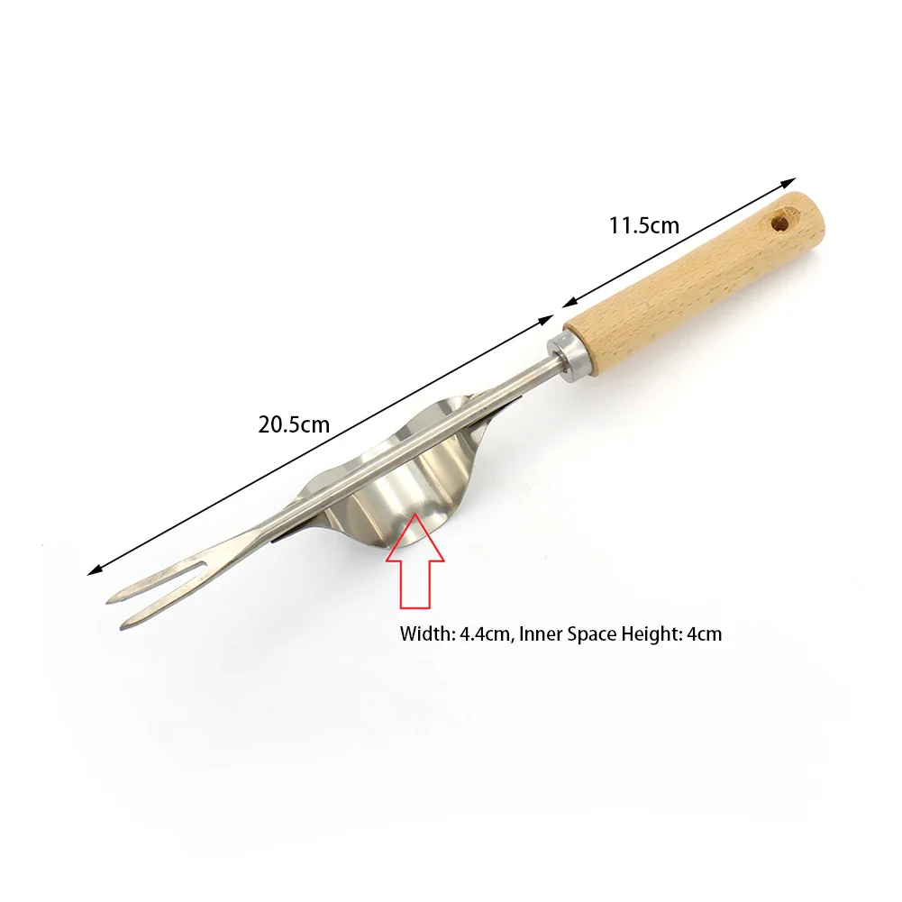 V-Shaped Weed Puller Tool with Long Handle - Image 4