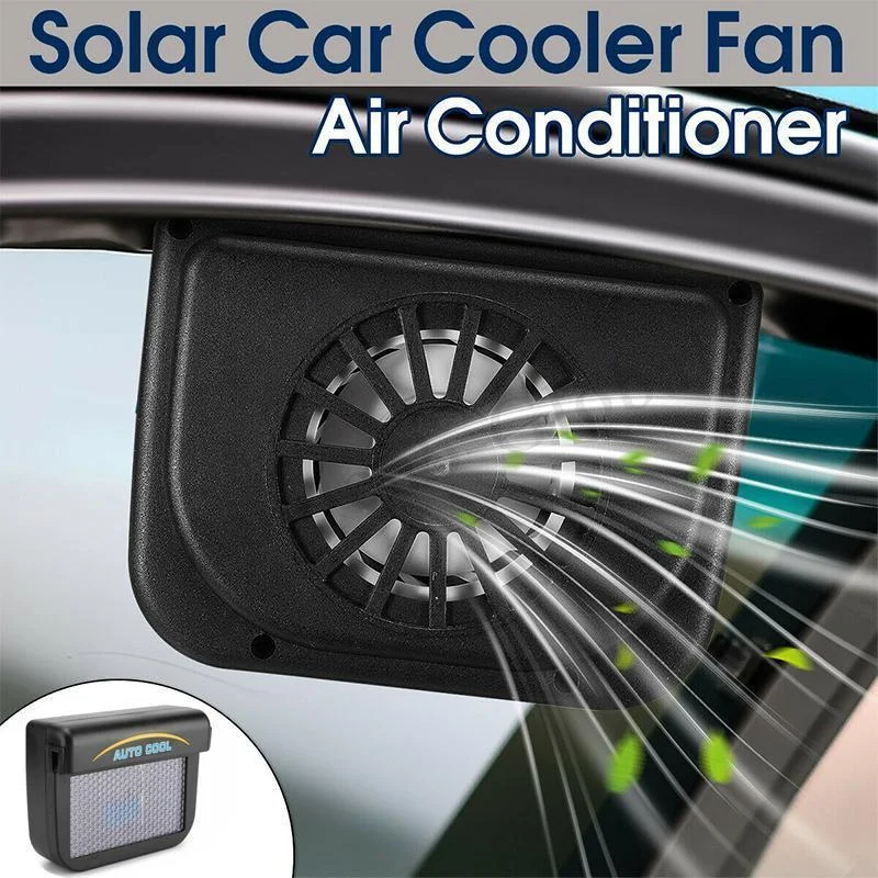 Vehicle Solar Powered Car Vent Window Fan - Image 6