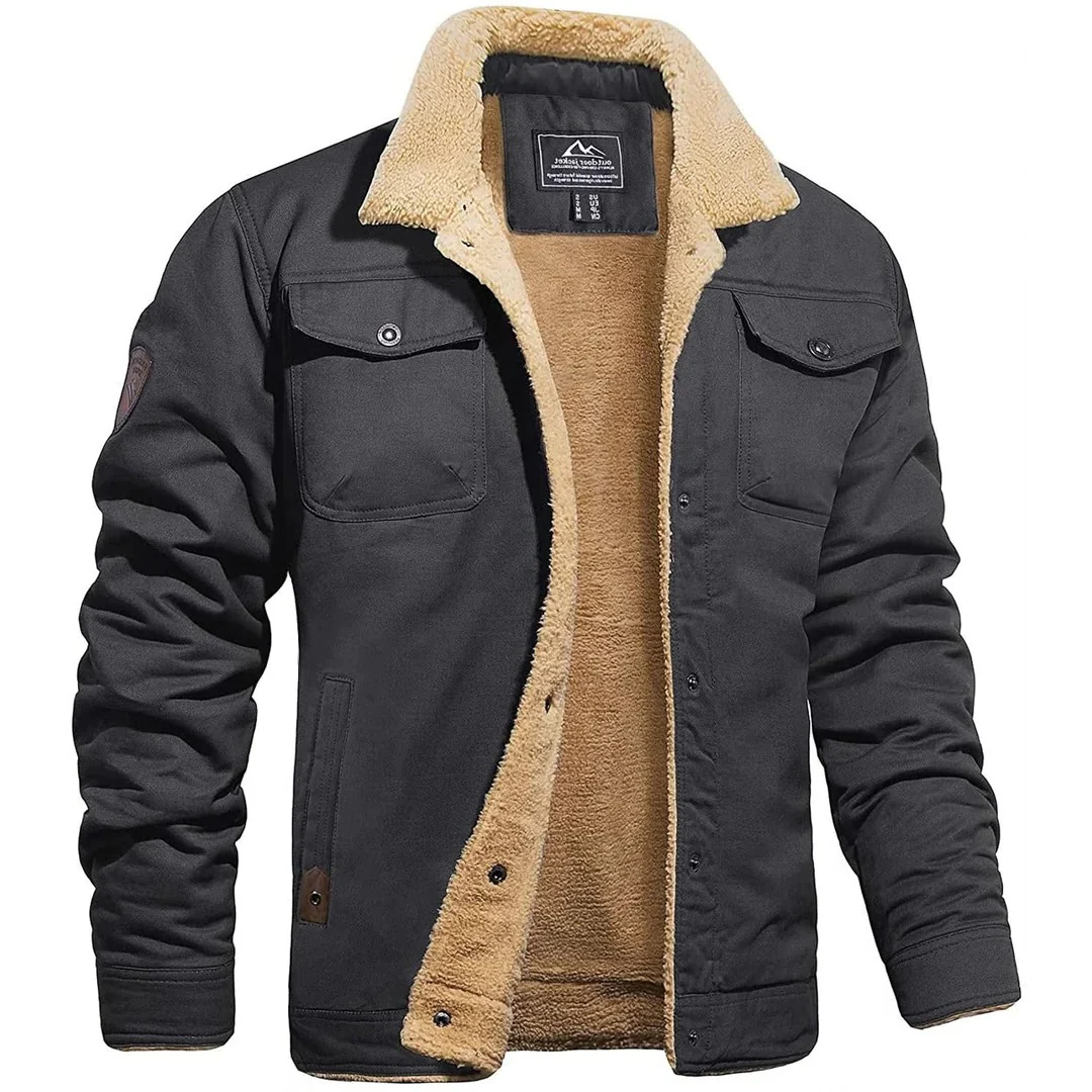 Vintage Bomber Jacket for Men - Image 6