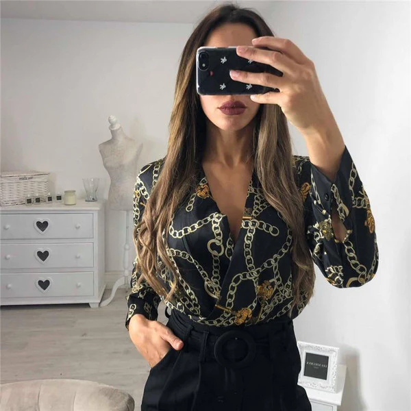 Vintage Printed Bodysuit - Image 3