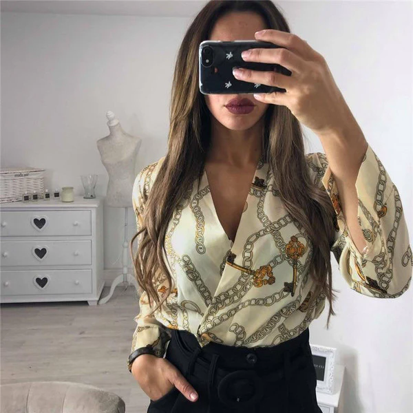 Vintage Printed Bodysuit - Image 5