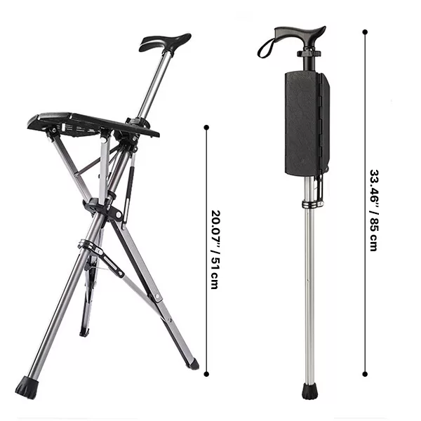 Walking stick with seat - Image 3