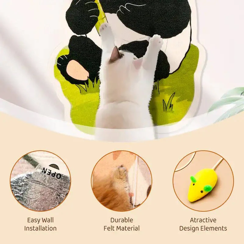 Wall Mounted Cat Scratching Post - Image 4