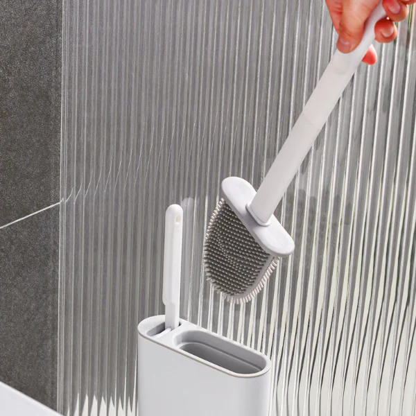 Wall-Mounted Toilet Brush & Plunger Set - Modern, Space-Saving Design! - Image 4