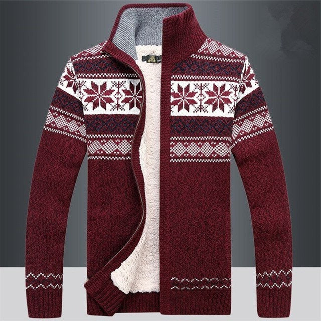 Warm Fleece Winter Coats for Men - Image 5