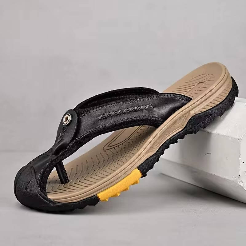 Water Resistant & Lightweight Toe Flip Flops for Men - Image 7