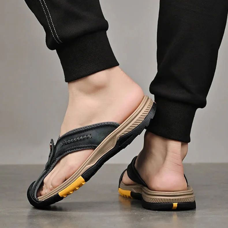 Water Resistant & Lightweight Toe Flip Flops for Men - Image 8
