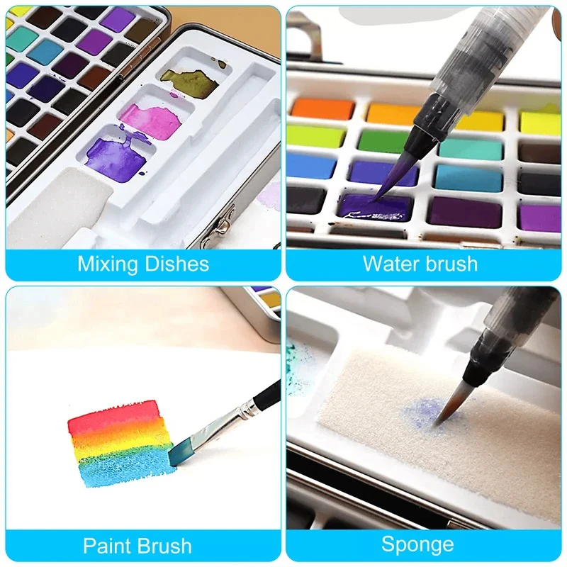 Watercolor Paint Set - Image 5