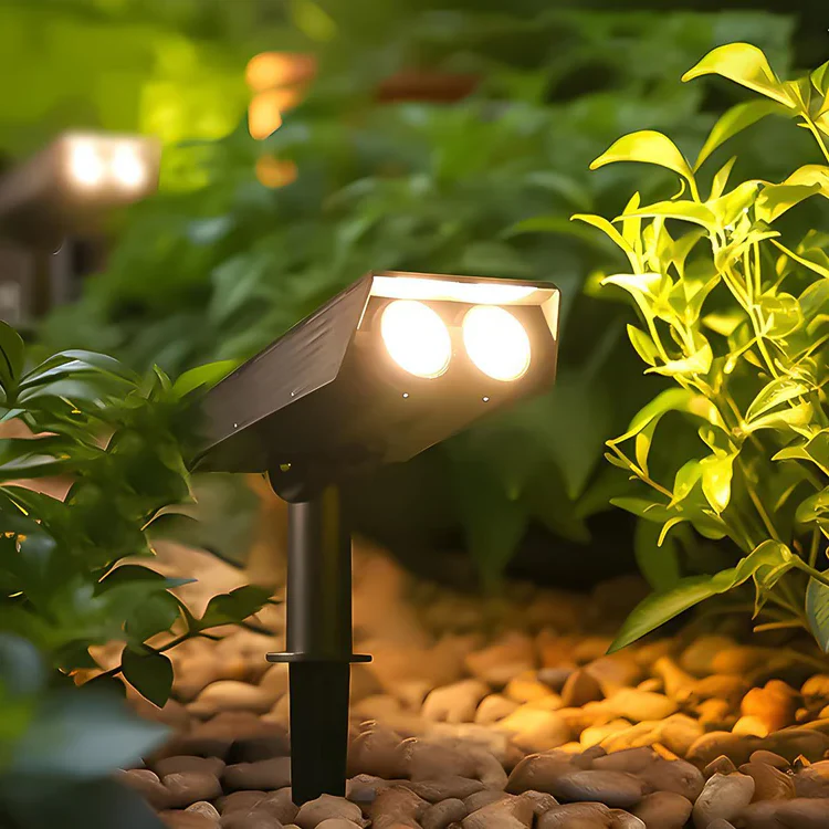 Waterproof LED Solar Multi-zoom Spot Light Landscape Lighting RGB - Image 4