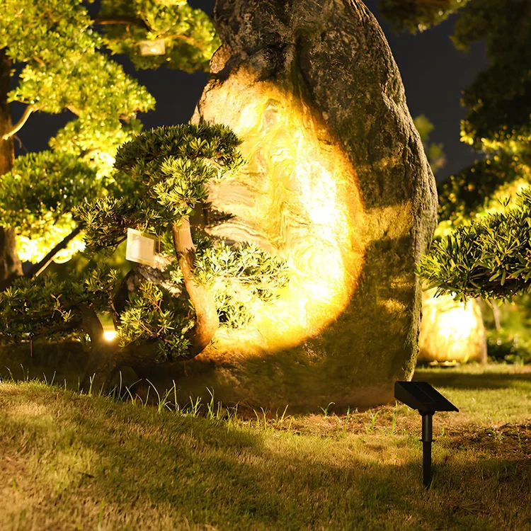 Waterproof LED Solar Multi-zoom Spot Light Landscape Lighting RGB - Image 6