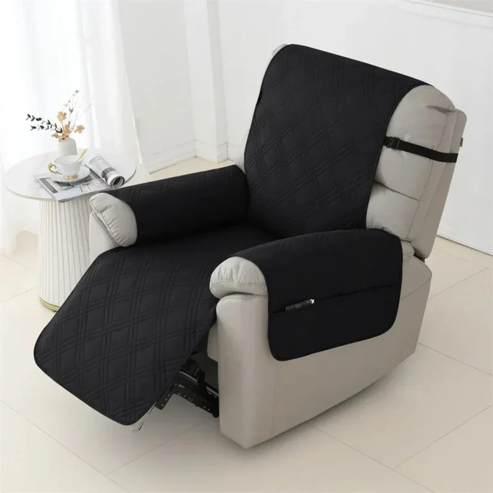 Waterproof Quilted Recliner Arm Chair Slip Cover - Image 7
