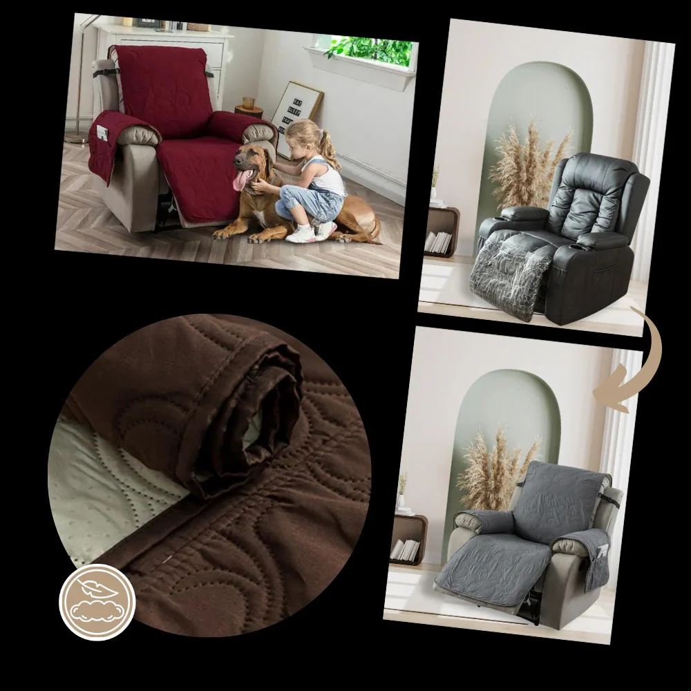 Waterproof Recliner Slipcover - Image 10