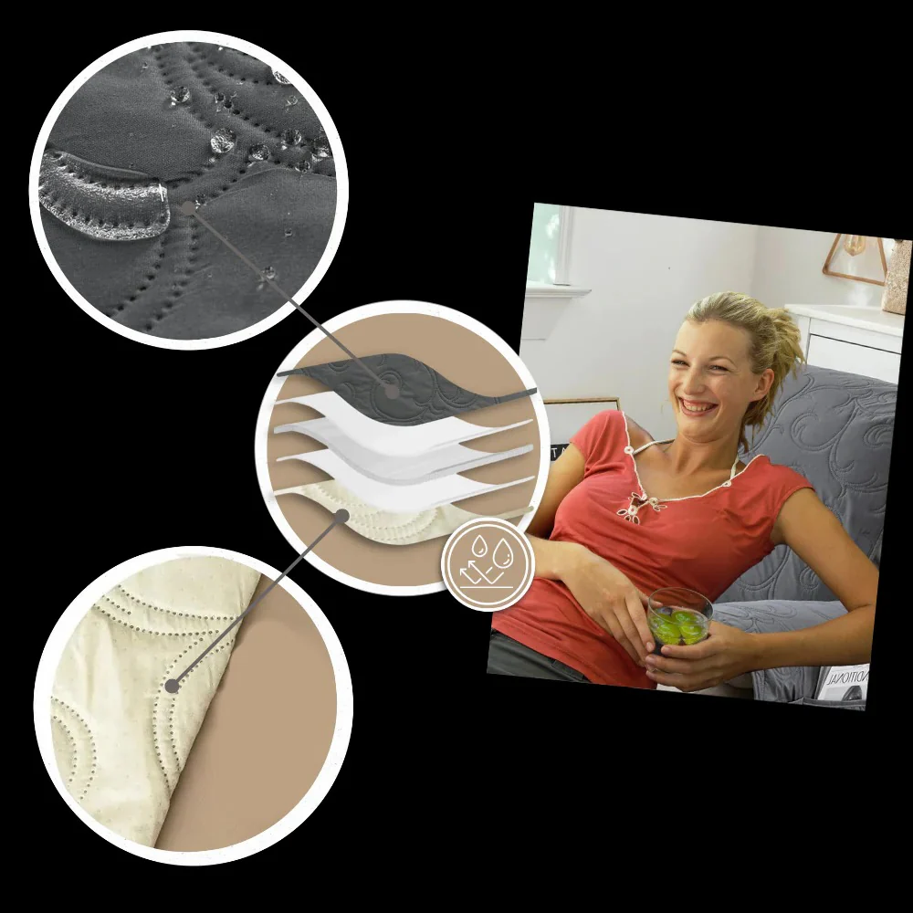 Waterproof Recliner Slipcover - Image 11