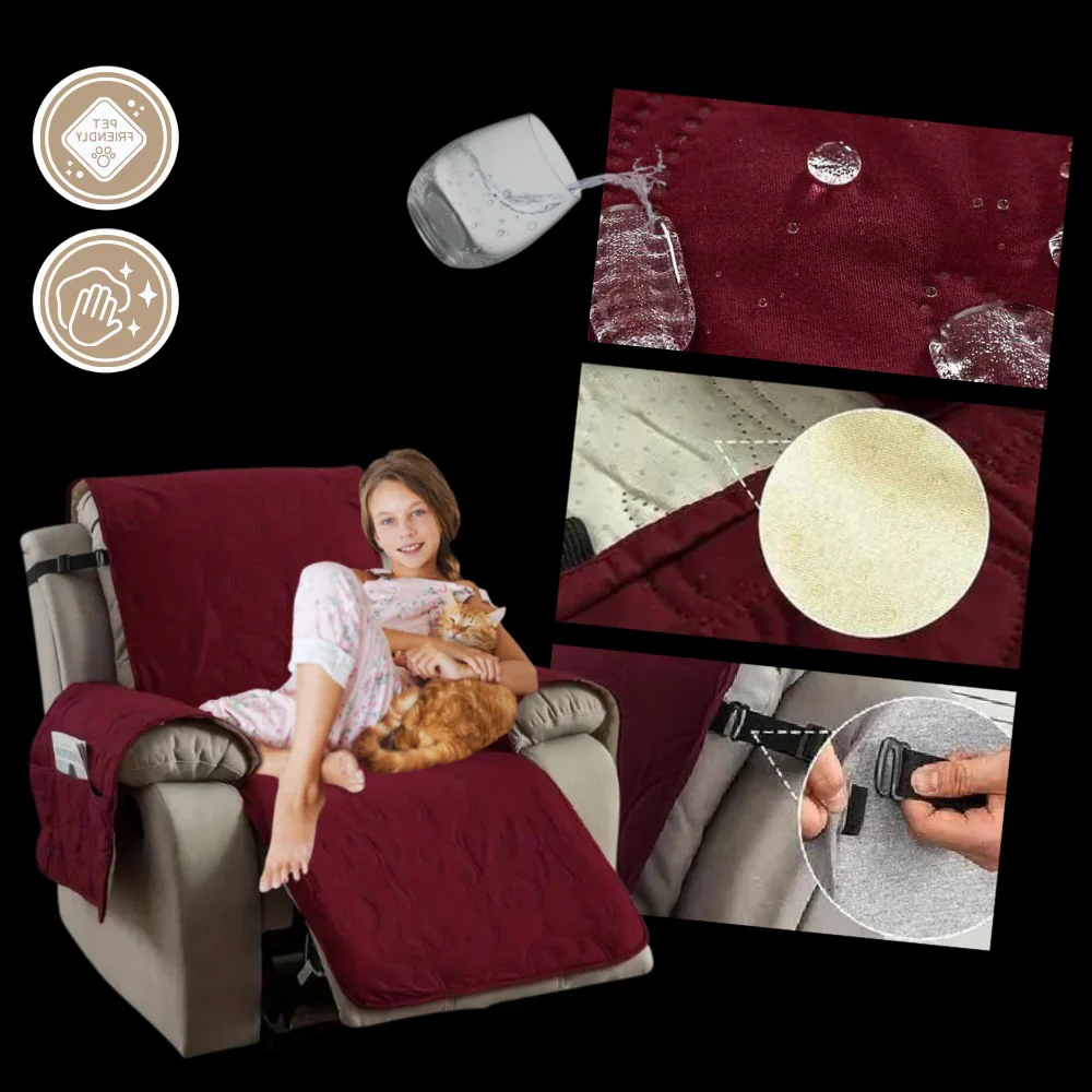 Waterproof Recliner Slipcover - Image 14