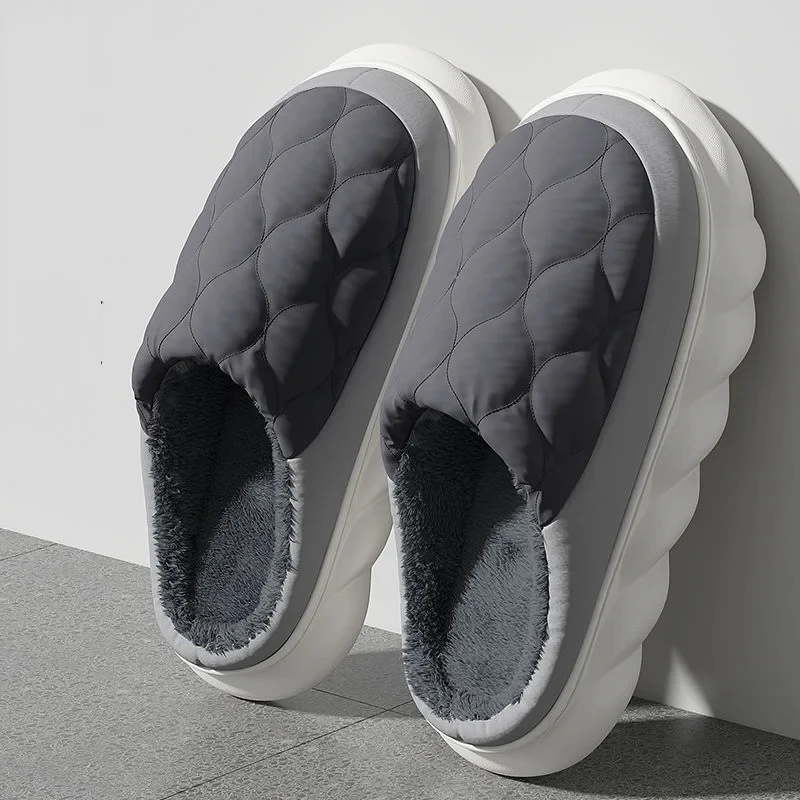 Waterproof Warm Winter Slippers for Men - Image 6