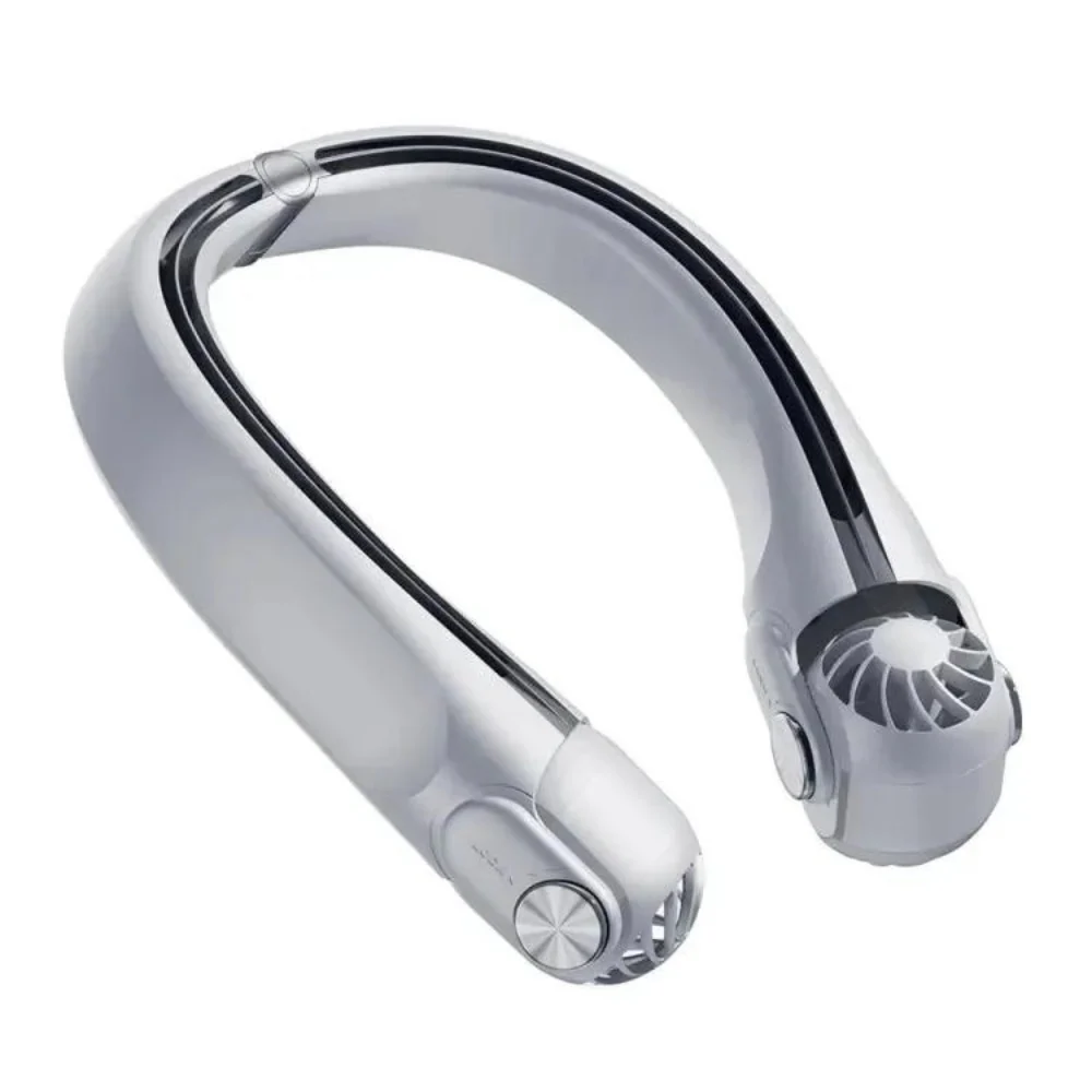 Wearable Rechargeable Summer Travel Neck Cooling Fan - Image 5