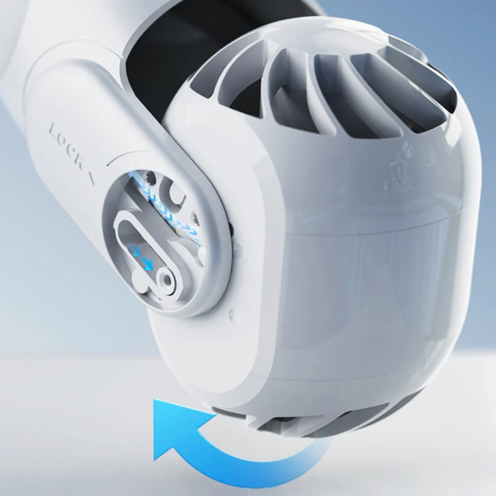 Wearable Rechargeable Summer Travel Neck Cooling Fan - Image 6