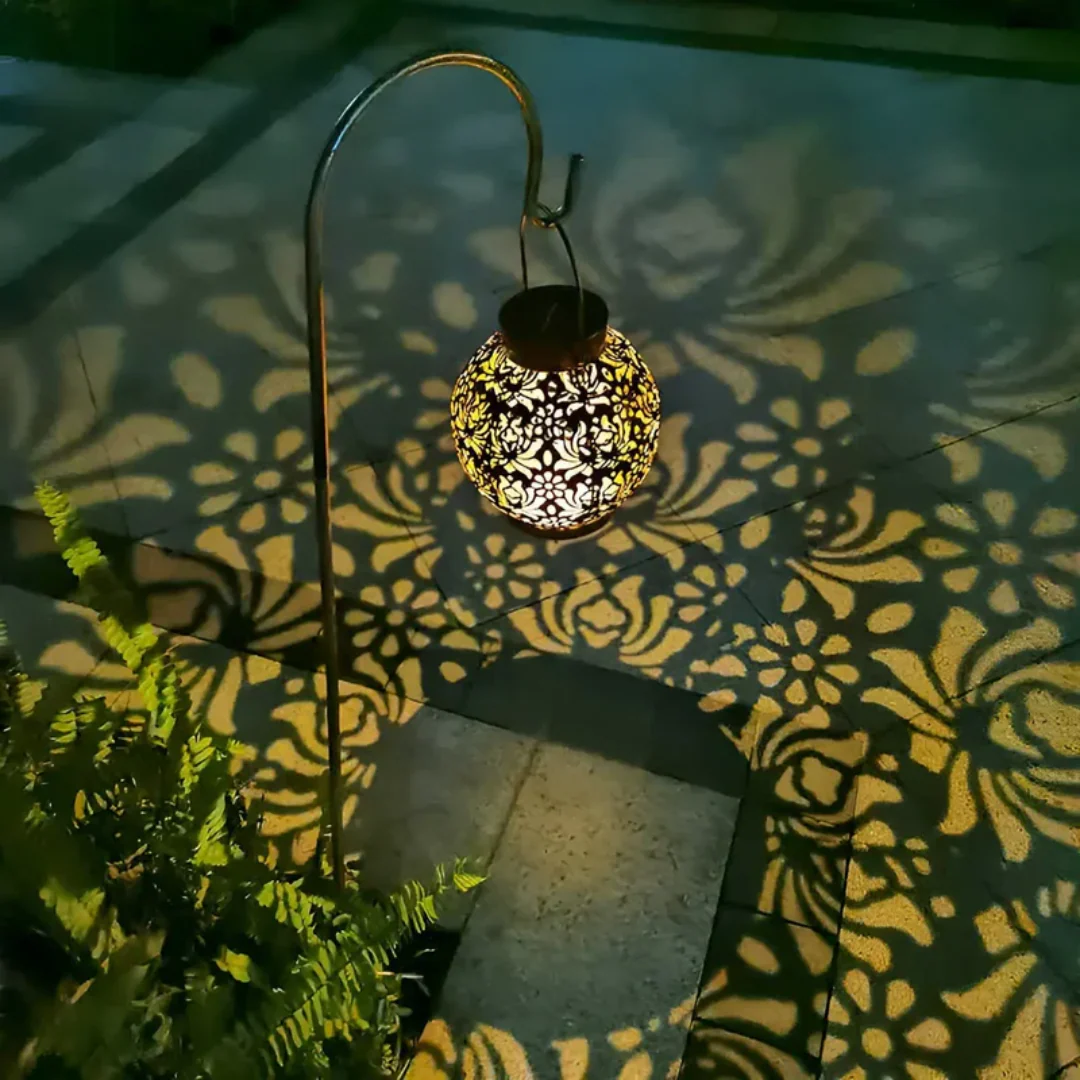Weatherproof LED Solar Pendant Light For The Garden - Image 6