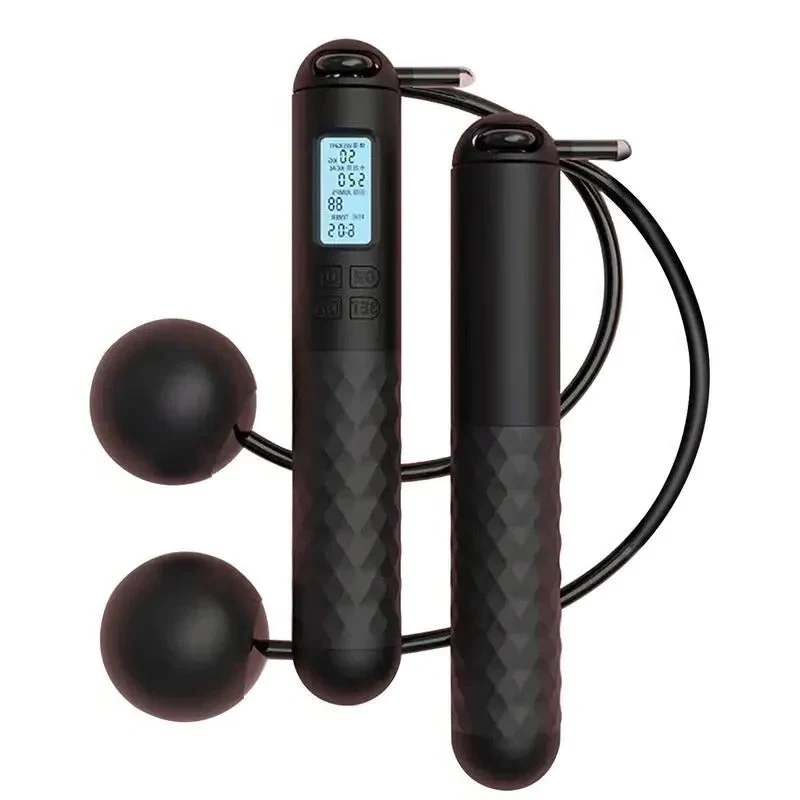 Weighted Cordless Jump Rope with Counter - Image 3