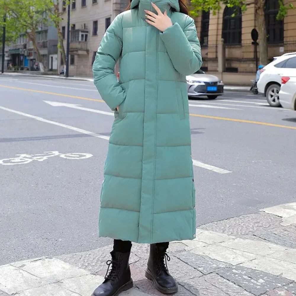 Winter Jacket | Long Quilted Coat For Women For Winter - Image 4