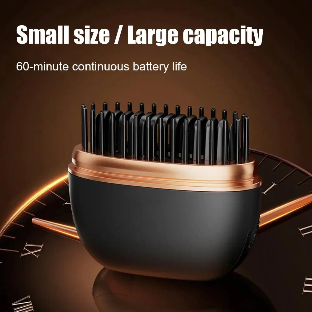 Wireless 2 in 1 Portable Ceramic Hair Straightener - Image 4