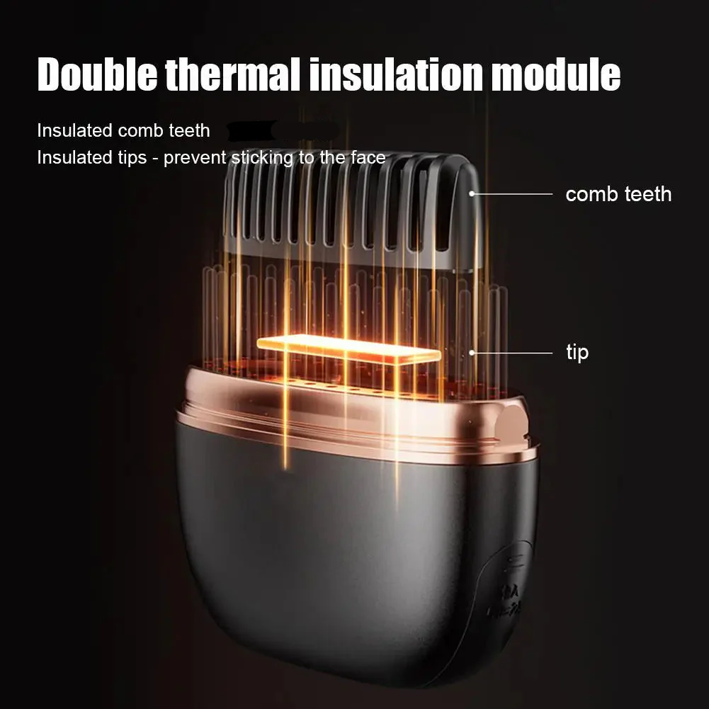 Wireless 2 in 1 Portable Ceramic Hair Straightener - Image 5