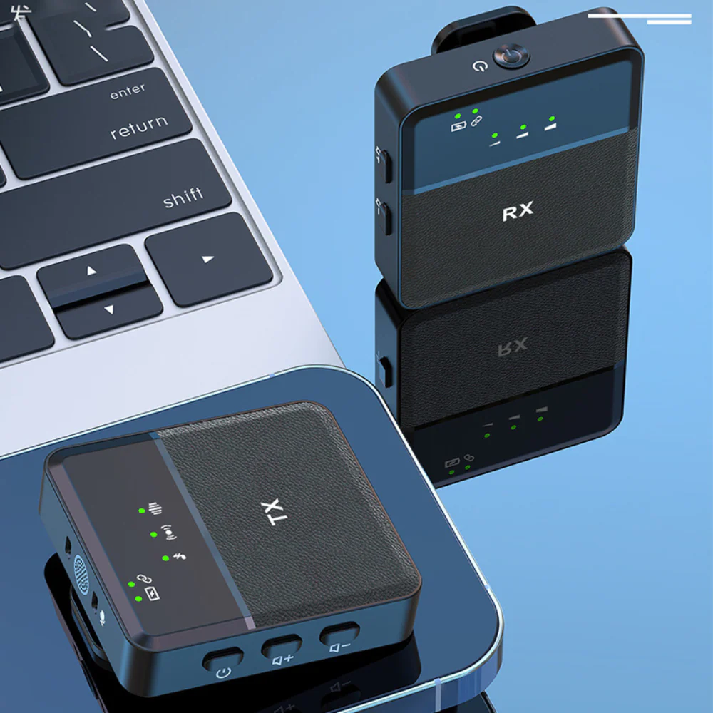 Wireless Bluetooth Lavalier Lapel Microphone - Image 2