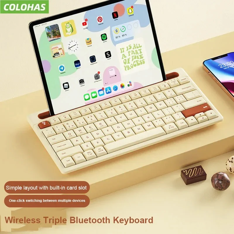 Wireless Bluetooth Tablet Keyboard - Image 6