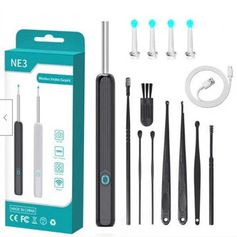 Wireless Earwax Remover Otoscope Tool - Ear Wax Removal Tool with Camera Ear Endoscope 1080P Kit for iPhone iPad Android - Image 7