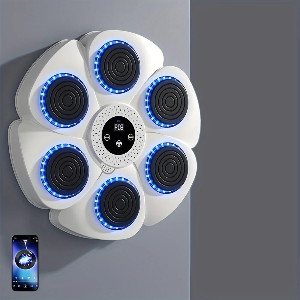 Wireless Music Boxing Machine, USB Rechargeable Wall Target - Image 6
