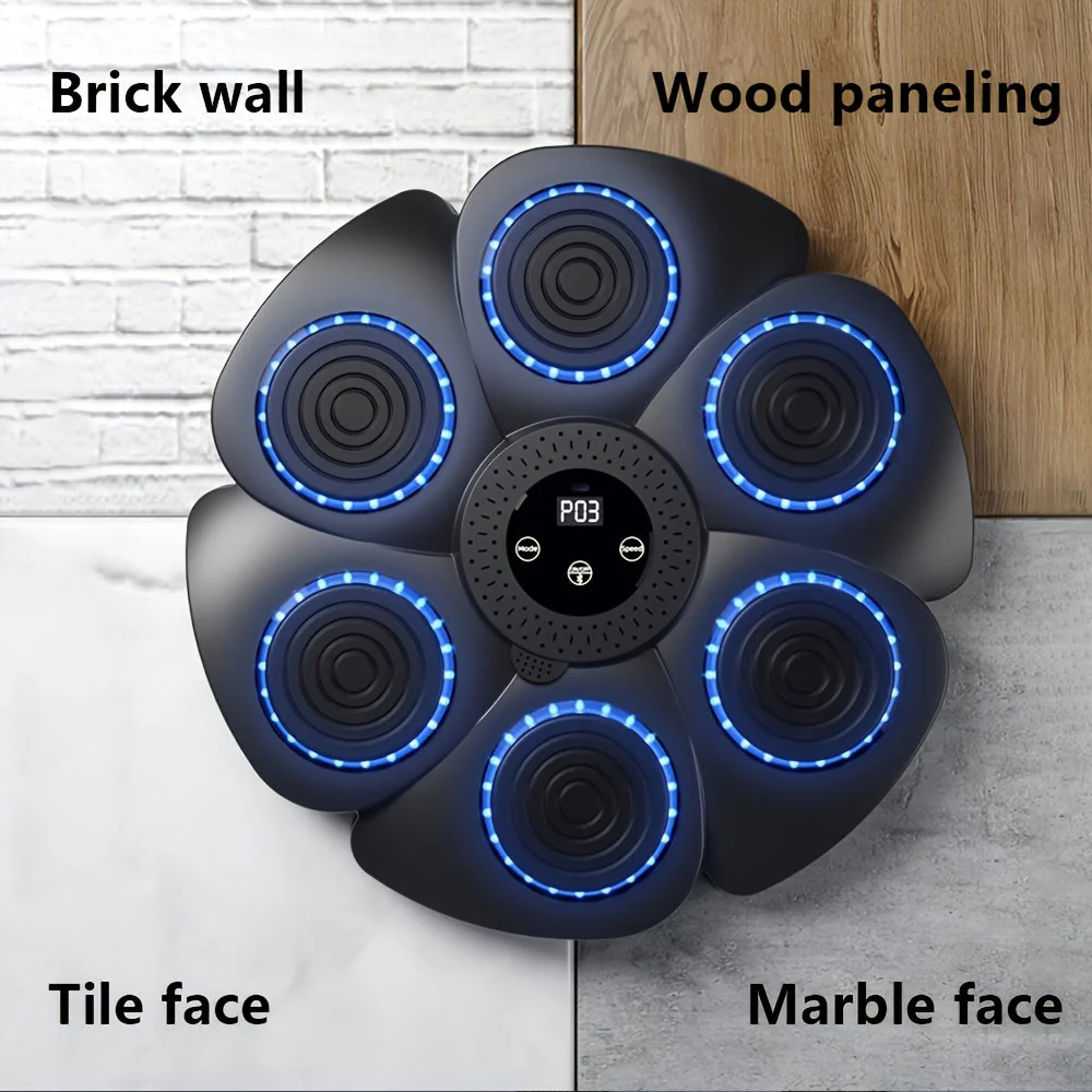 Wireless Music Boxing Machine, USB Rechargeable Wall Target - Image 8