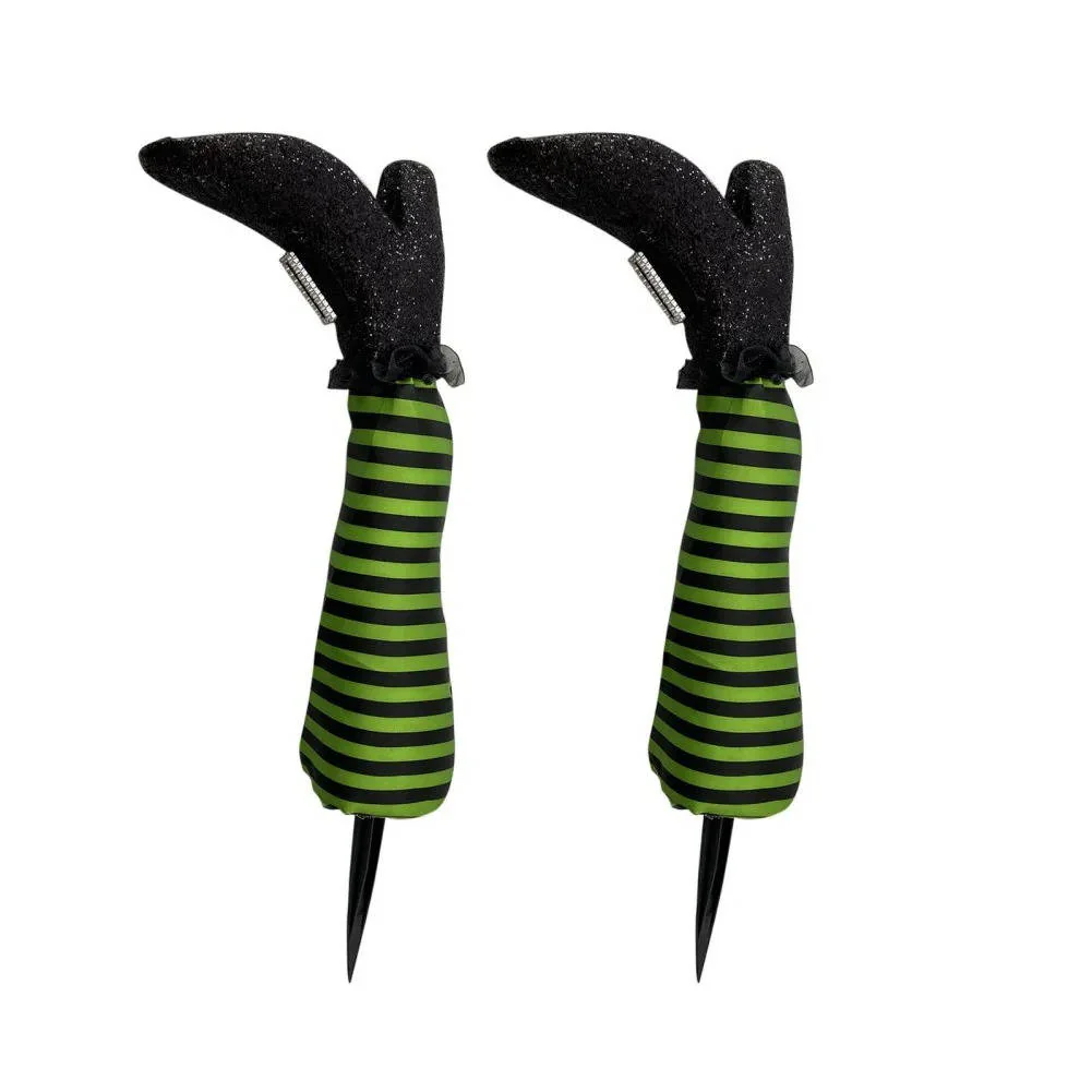 Witch Legs Halloween Decoration - Image 11