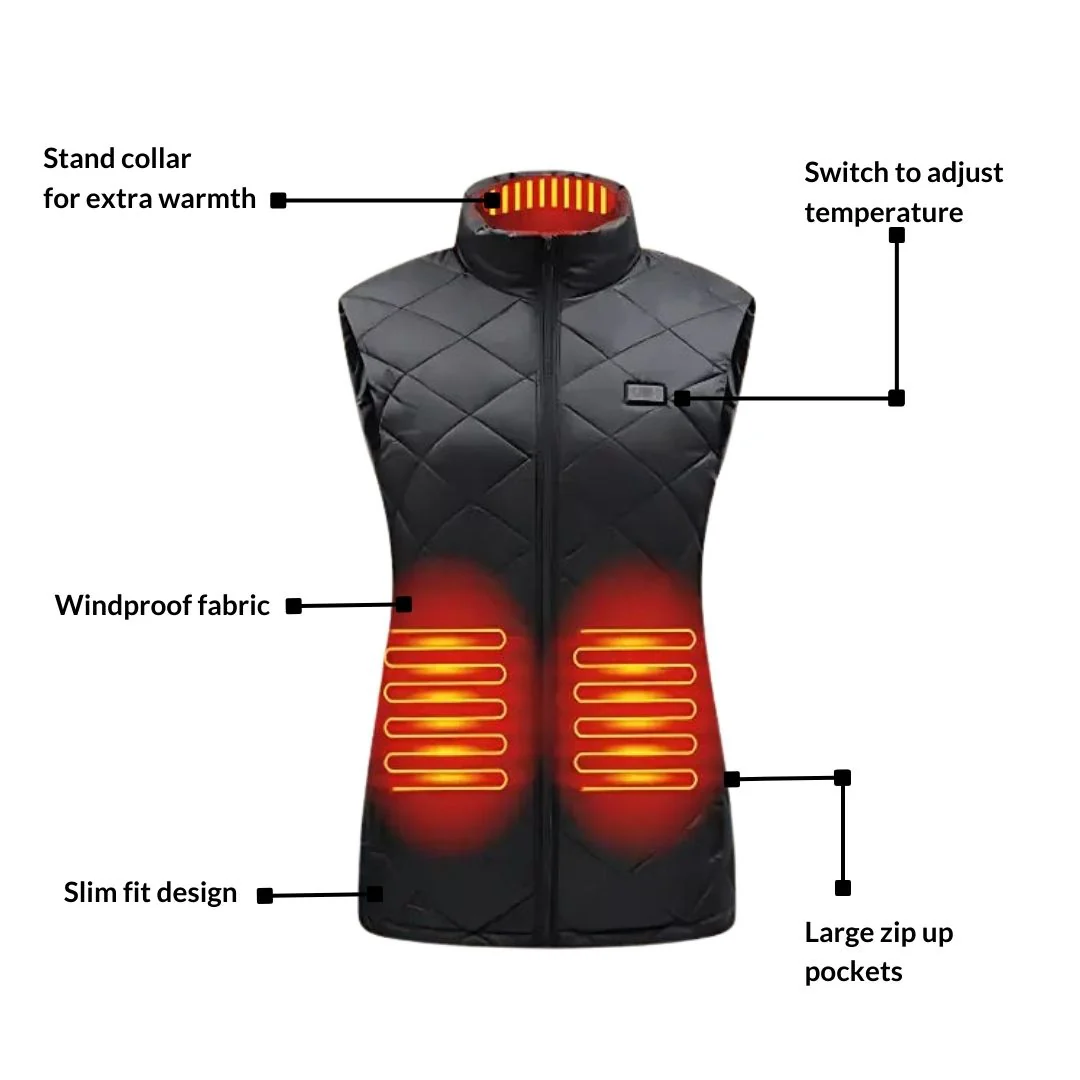 Women’s Heated Gilet - Image 4