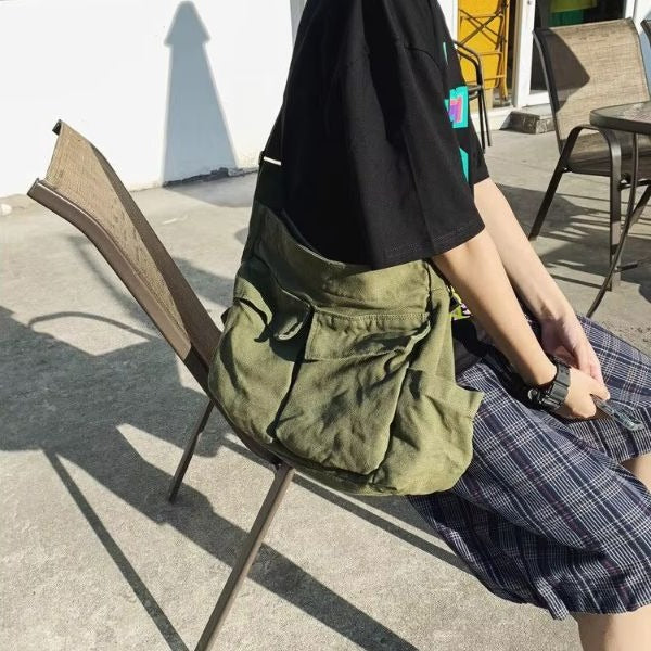 Women’s Large Shoulder Messenger Bag - Image 13