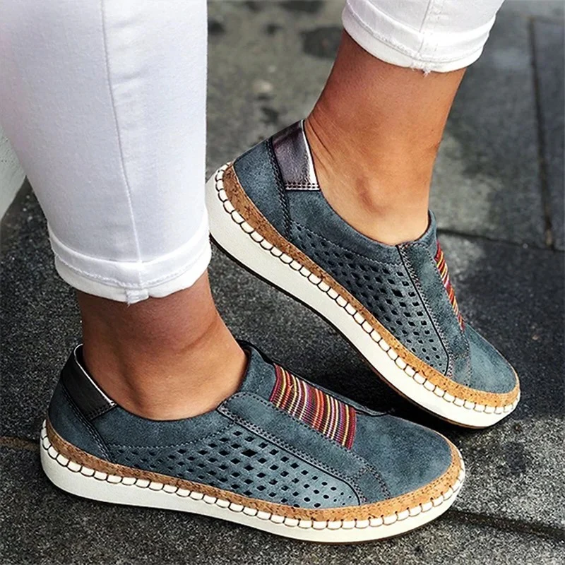Women's Breathable Flat Bottom Bunion Corrector Sneaker - Image 2