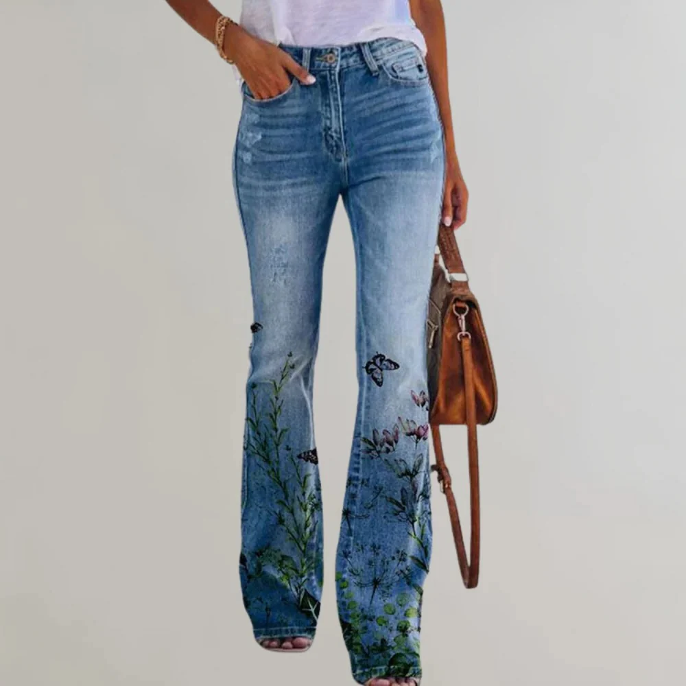 Women's Flared Trousers - Image 2