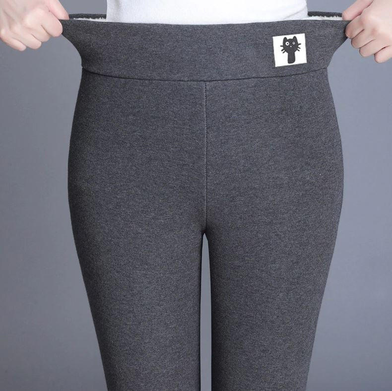 Women's fleece winter leggings - Image 8