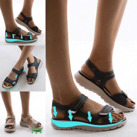 Women's orthopedic sandals - adjustable straps for optimal comfort - Image 6
