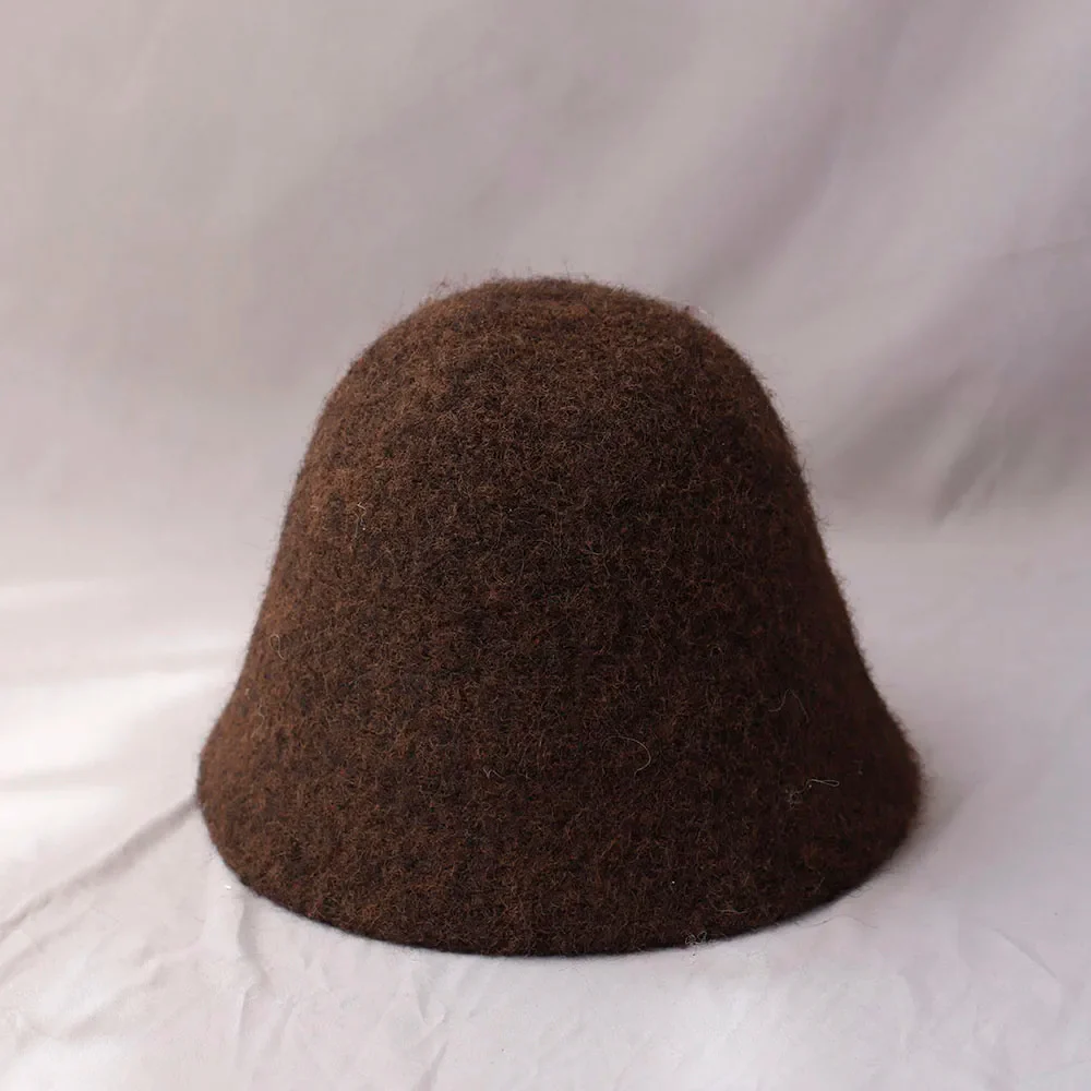 Women's Winter Wool Bucket Hat - Image 8