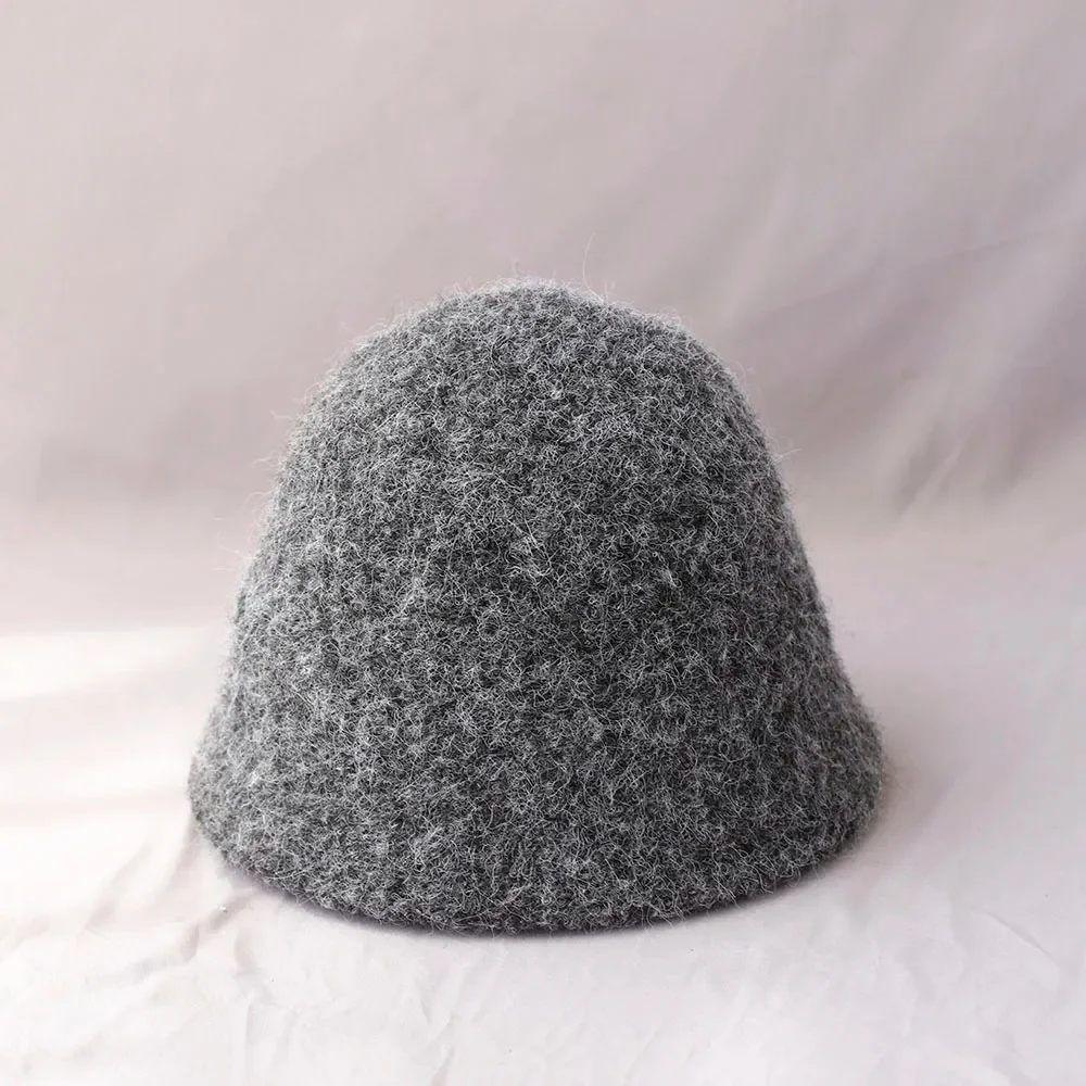 Women's Winter Wool Bucket Hat - Image 9