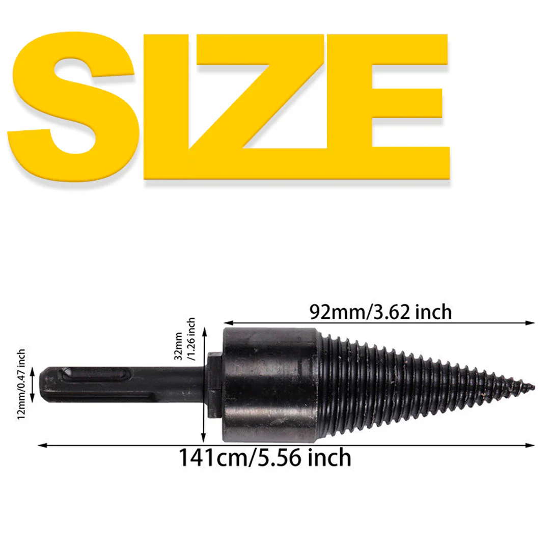 Wood Log Splitter Drill Bit - Image 6