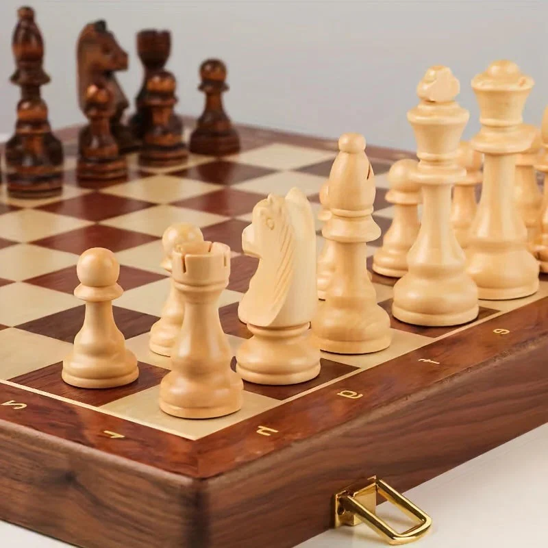 Wooden Chess Set - Image 4