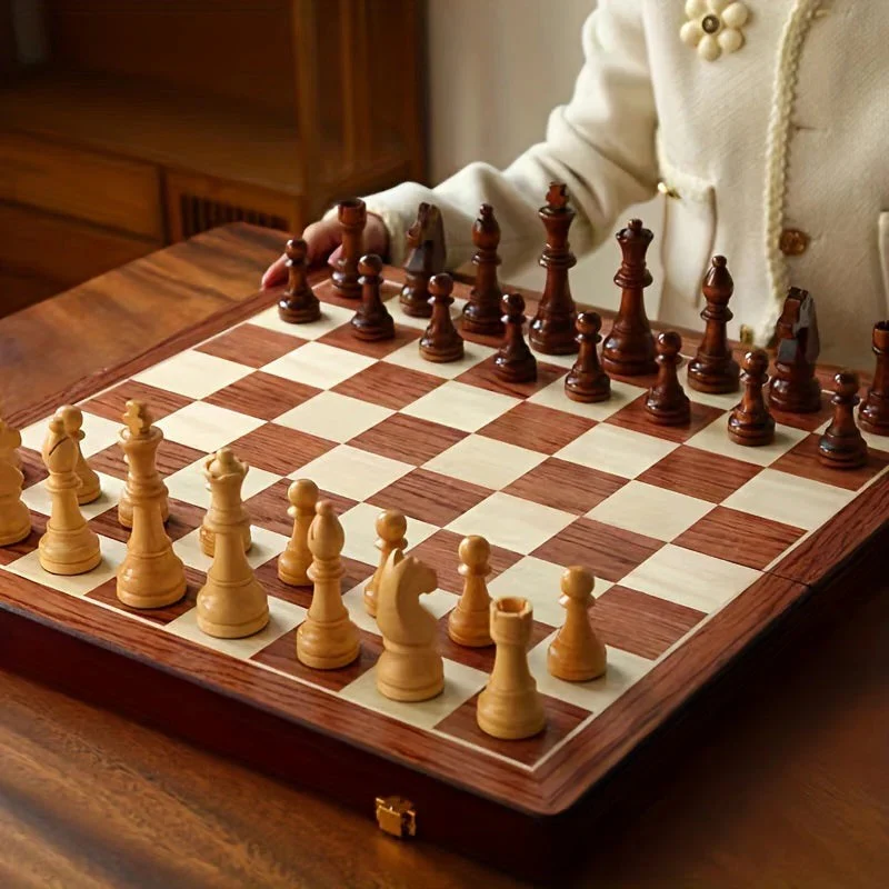 Wooden Chess Set - Image 5