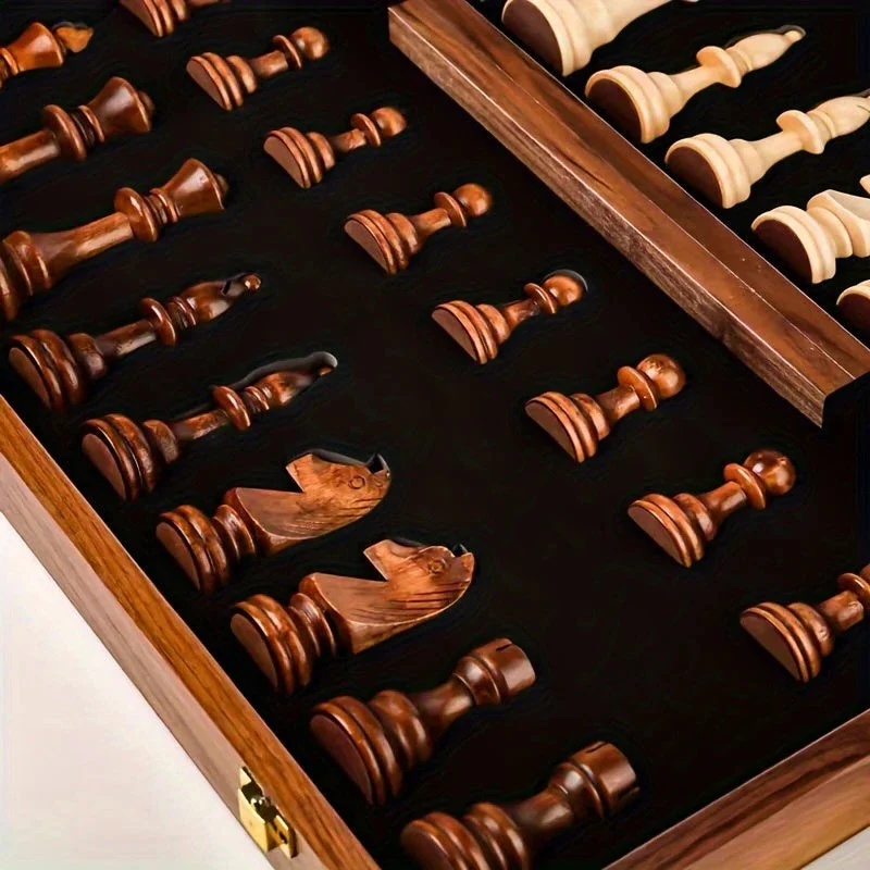 Wooden Chess Set - Image 6