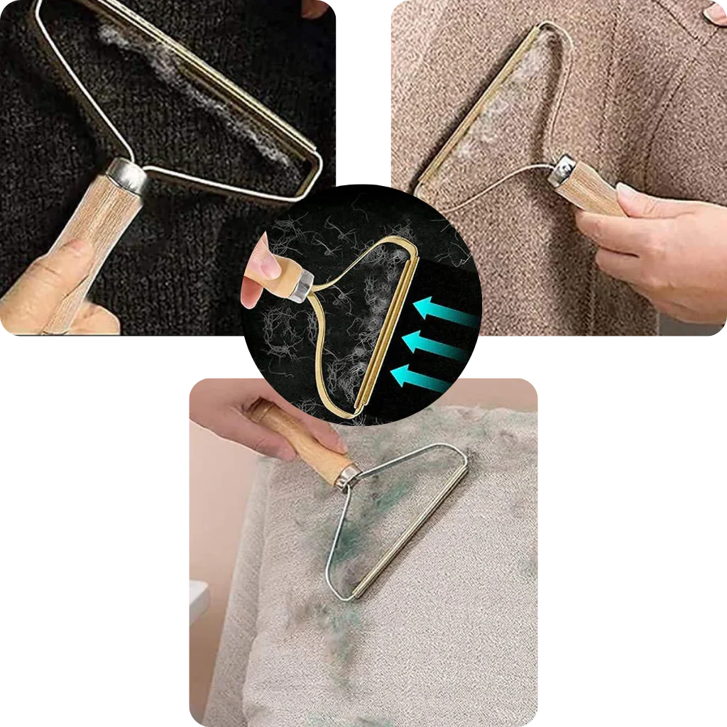 Wooden pet hair Remover - Image 5