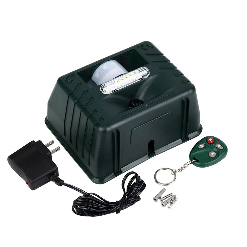 Ultrasonic Bird Repeller for Woodpeckers Outdoor Pest Control Device - Image 2