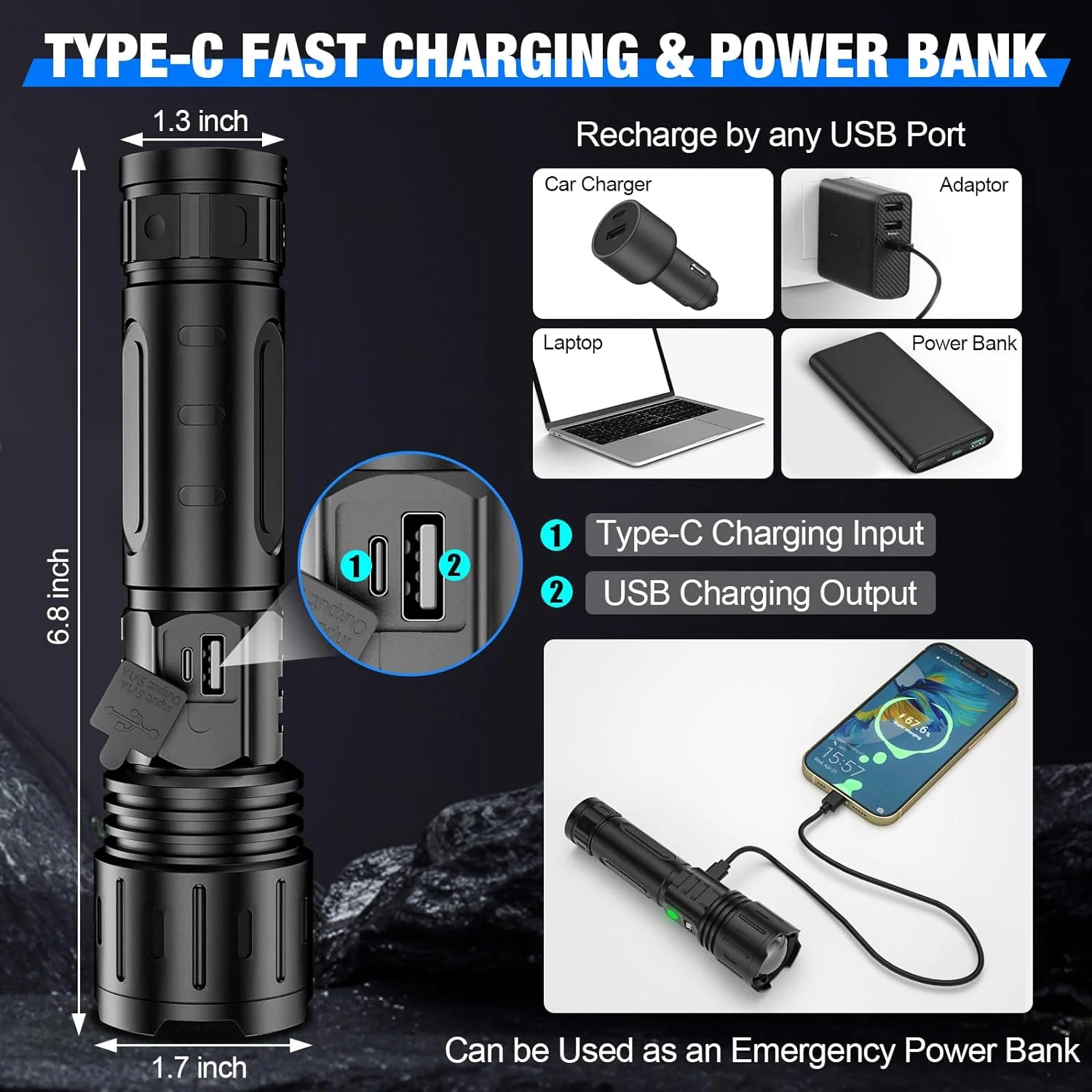 Extremely Bright Flashlight - Image 6